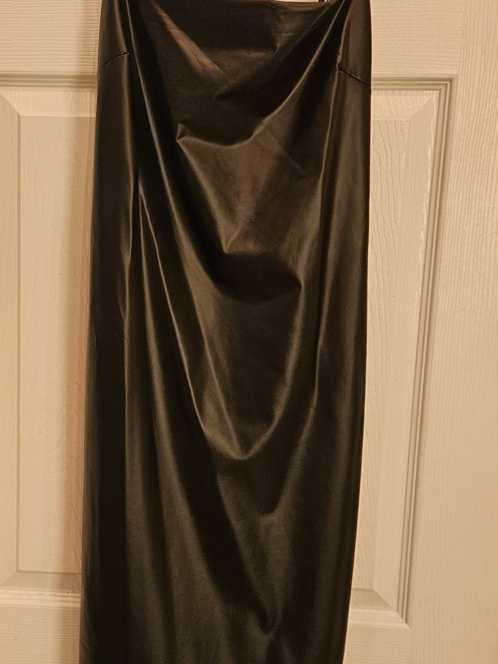 NEW The AKIRA Label Rebecca Strappy PU Midi Dress